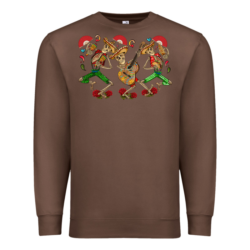 Mexican Skeletons Premium Sweatshirt by CTS Tumbler Store | Teevron
