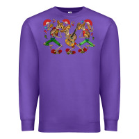 Purple mexican skeletons Premium Sweatshirt - CTS Tumbler Store