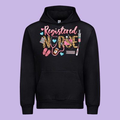 Registered Nurse Urban Hoodie Designed By Lillyallendesigns