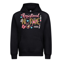 Black Registered Nurse Urban Hoodie - LillyAllenDesigns