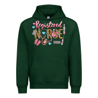 Forest Green Registered Nurse Urban Hoodie - LillyAllenDesigns