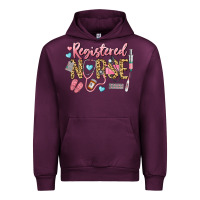 Mauve Wine Registered Nurse Urban Hoodie - LillyAllenDesigns