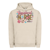 Pigment French Oak Registered Nurse Urban Hoodie - LillyAllenDesigns