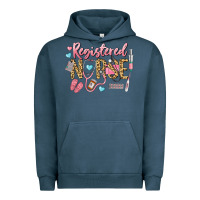 Pigment Midnight Navy Registered Nurse Urban Hoodie - LillyAllenDesigns