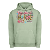 Pigment Oil Green Registered Nurse Urban Hoodie - LillyAllenDesigns