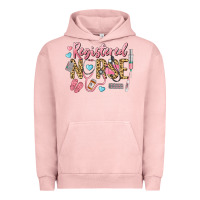 Pigment Salmon Registered Nurse Urban Hoodie - LillyAllenDesigns