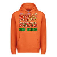 Carrot my pizza  my rules Premium Hoodie - AdoDesignShop