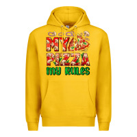 Lemon my pizza  my rules Premium Hoodie - AdoDesignShop
