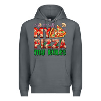 Rock my pizza  my rules Premium Hoodie - AdoDesignShop
