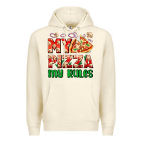 Sandshell my pizza  my rules Premium Hoodie - AdoDesignShop