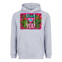 Heather Grey stuck on you cactus Heavyweight Hoodie - RanaPortraitStore