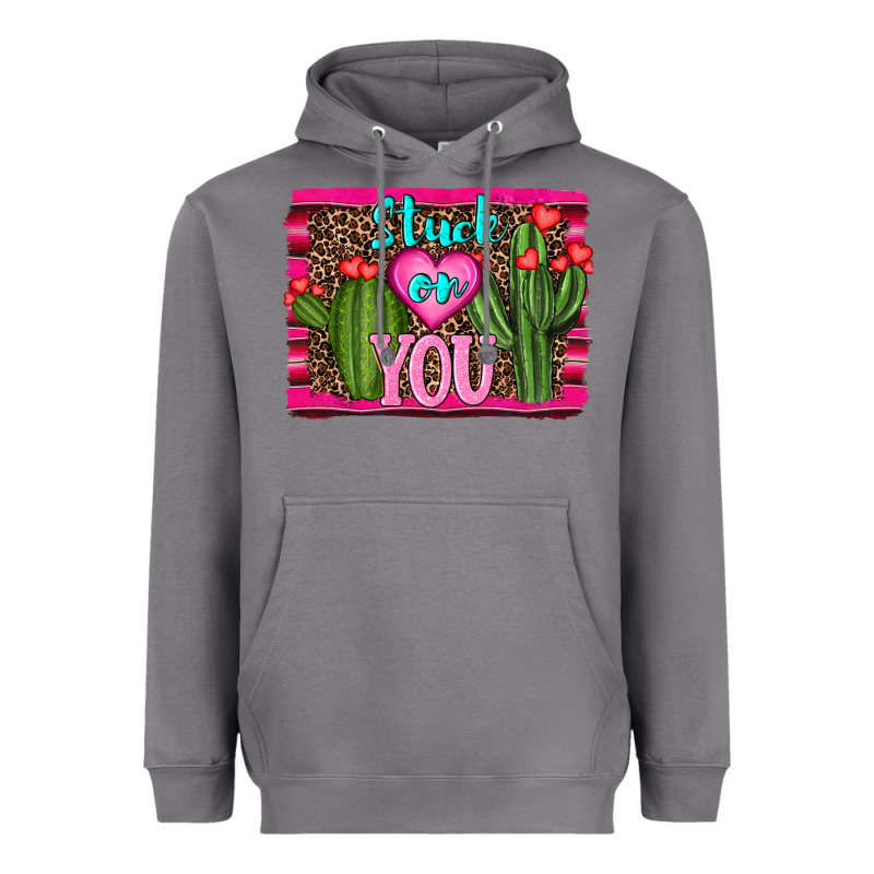 Stuck On You Cactus Heavyweight Hoodie by RanaPortraitStore | Teevron