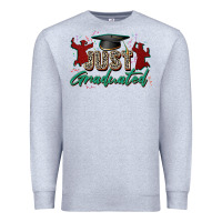 Heather Grey just graduated Premium Sweatshirt - Zillion Design Studio