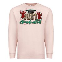 Pale Pink just graduated Premium Sweatshirt - Zillion Design Studio