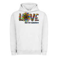 Pigment Lunar Rock love sunflower autism awareness Urban Hoodie - BarkalooDesign