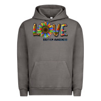 Pigment Tornado love sunflower autism awareness Urban Hoodie - BarkalooDesign
