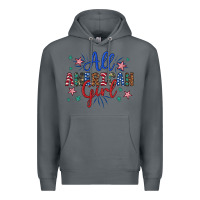 Rock all american girl Premium Hoodie - Artiststas