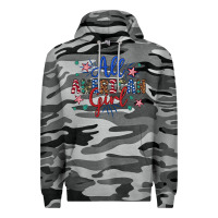 Slate Camo all american girl Premium Hoodie - Artiststas