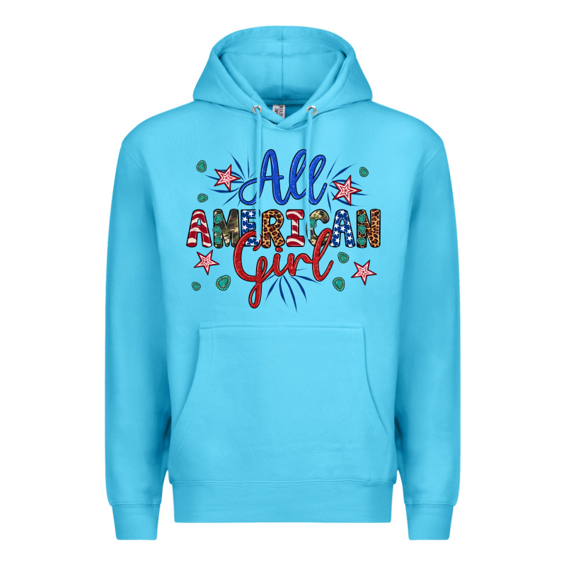 All American Girl Premium Hoodie by Artiststas | Teevron