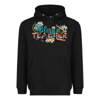 Black blessed teacher Heavyweight Hoodie - texasbilliewilder