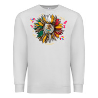 Dove Grey mexican sunflower Premium Sweatshirt - CTS Tumbler Store