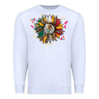 White mexican sunflower Premium Sweatshirt - CTS Tumbler Store