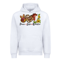 Peace Love Rooster With Sunflower Urban Hoodie | Teevron