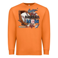 Carrot livin' that baseball mom life Premium Sweatshirt - Zillion Design Studio