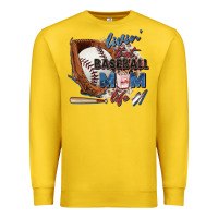Lemon livin' that baseball mom life Premium Sweatshirt - Zillion Design Studio