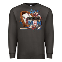 Smoke livin' that baseball mom life Premium Sweatshirt - Zillion Design Studio