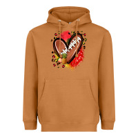 Meerkat fruits and football heart Heavyweight Hoodie - Zillion Design Studio