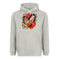 Moon Dust fruits and football heart Heavyweight Hoodie - Zillion Design Studio