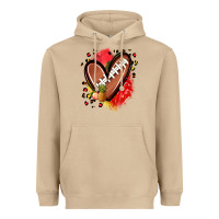 Mushroom fruits and football heart Heavyweight Hoodie - Zillion Design Studio