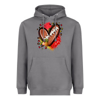 Storm fruits and football heart Heavyweight Hoodie - Zillion Design Studio