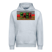 Heather Grey mama Christmas Urban Hoodie - Jasminsmagicworld