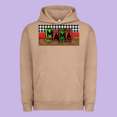 Mama Christmas Urban Hoodie Designed By Jasminsmagicworld