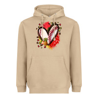 Mushroom fruits and baseball heart Heavyweight Hoodie - Zillion Design Studio