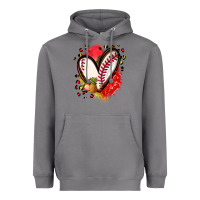 Storm fruits and baseball heart Heavyweight Hoodie - Zillion Design Studio