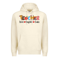 Sandshell teacher love inspıre care wıth  and pen Premium Hoodie - Artiststas