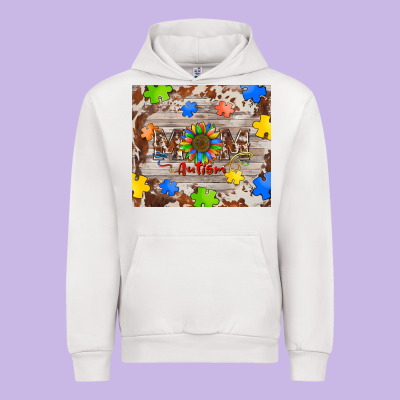 Autism Mom Urban Hoodie Designed By Barkaloodesign