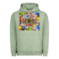 Pigment Oil Green autism mom Urban Hoodie - BarkalooDesign
