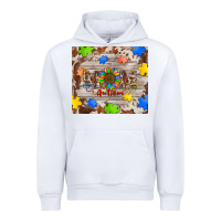 White autism mom Urban Hoodie - BarkalooDesign