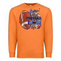 Carrot livin' that football mom life Premium Sweatshirt - Zillion Design Studio