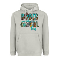 Moon Dust boots and bling its a cowgirl thing Heavyweight Hoodie - texasbilliewilder