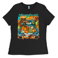 Black fall is my favorite Ladies Tee - BarkalooDesign