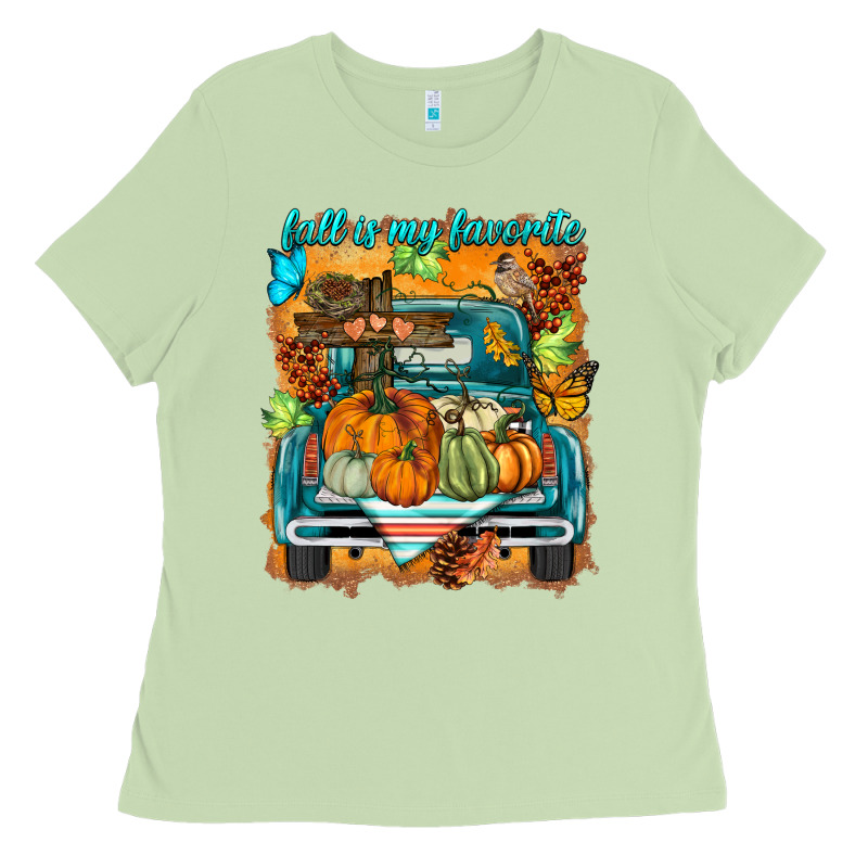 Fall Is My Favorite Ladies Tee by BarkalooDesign | Teevron
