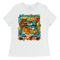 White fall is my favorite Ladies Tee - BarkalooDesign