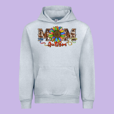 Autism Mom Urban Hoodie Designed By Barkaloodesign