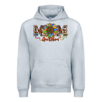 Heather Grey autism mom Urban Hoodie - BarkalooDesign