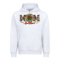 White autism mom Urban Hoodie - BarkalooDesign